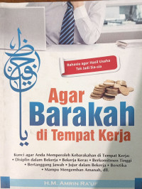 Image of Agar Barakah di Tempat Kerja